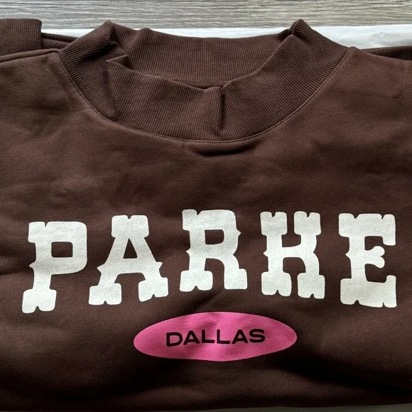 PARKE Dallas Signature Mockneck NWT - Picture 2 of 7